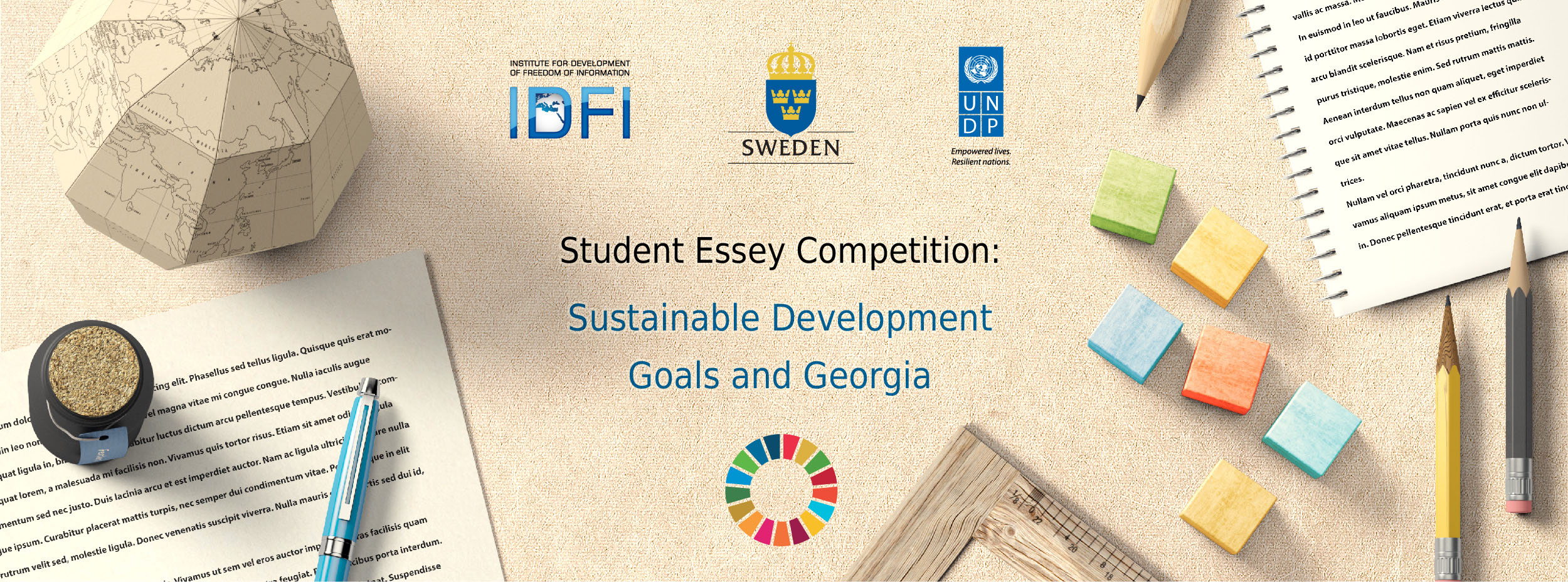 Student Essay Competition - Sustainable Development Goals ...